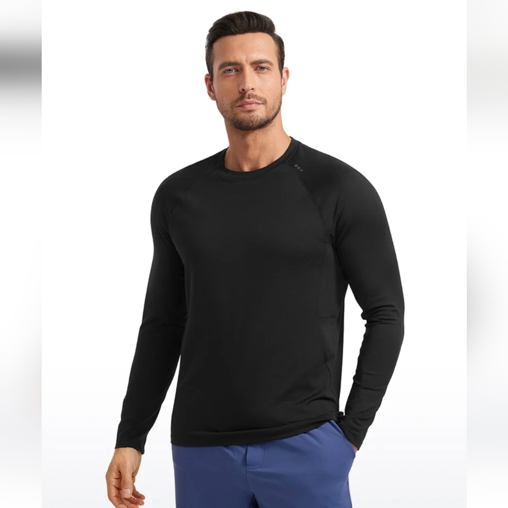 NWT CRZ YOGA Brushed Slim-Fit Long Sleeve
